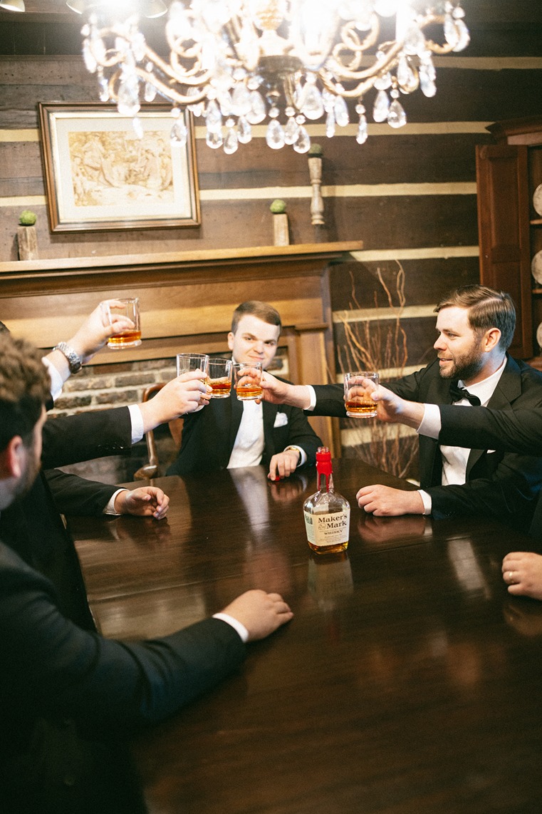 documentary style wedding photography photos of the groom with his groomsmen